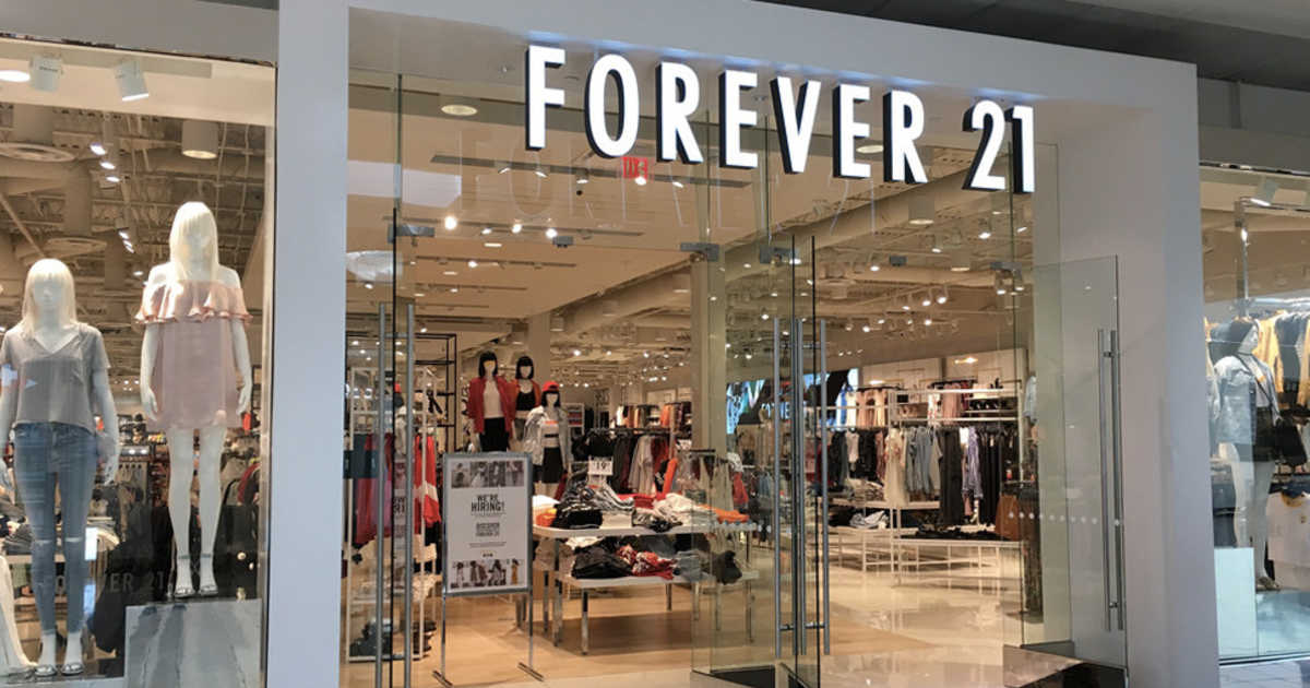 快时尚巨头Forever 21二次申请破产 电商冲击致美国业务全面清算