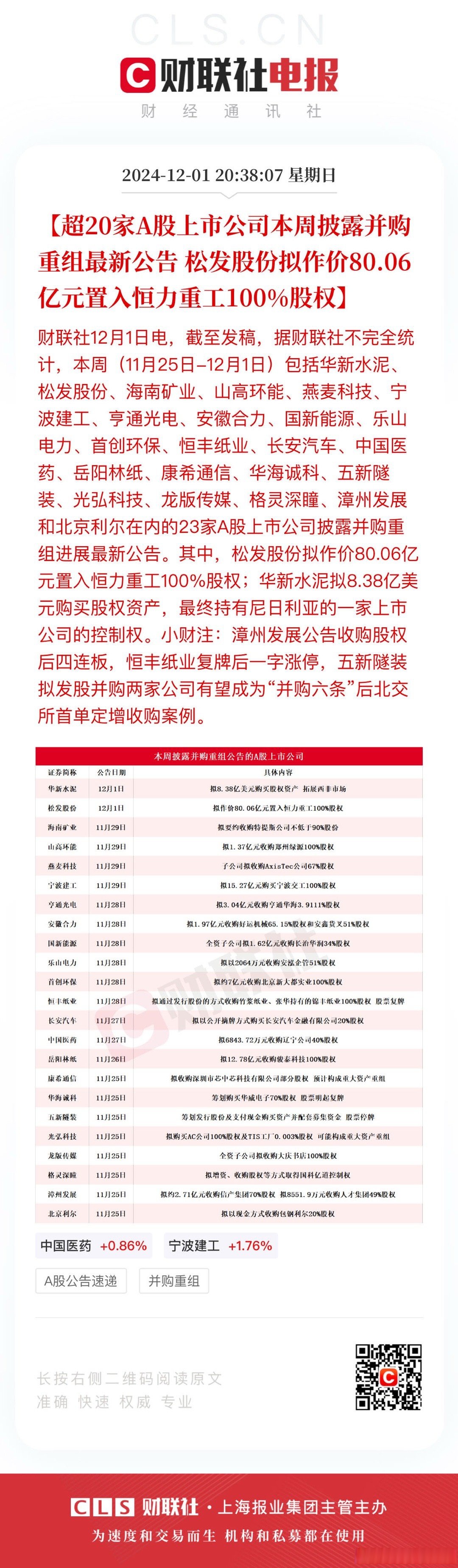 “并购六条”以来沪市新增发股类重组31例！上交所：持续优化重组审核机制和流程